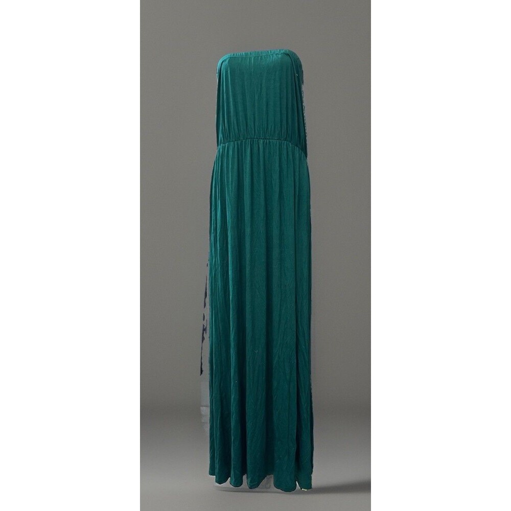 NWT Long Tall Sally (LTS) Tube Maxi Dress Sz 18  / UK 22 / EU 50 Emerald Green